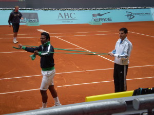 Leander Paes - Madrid Open 2009